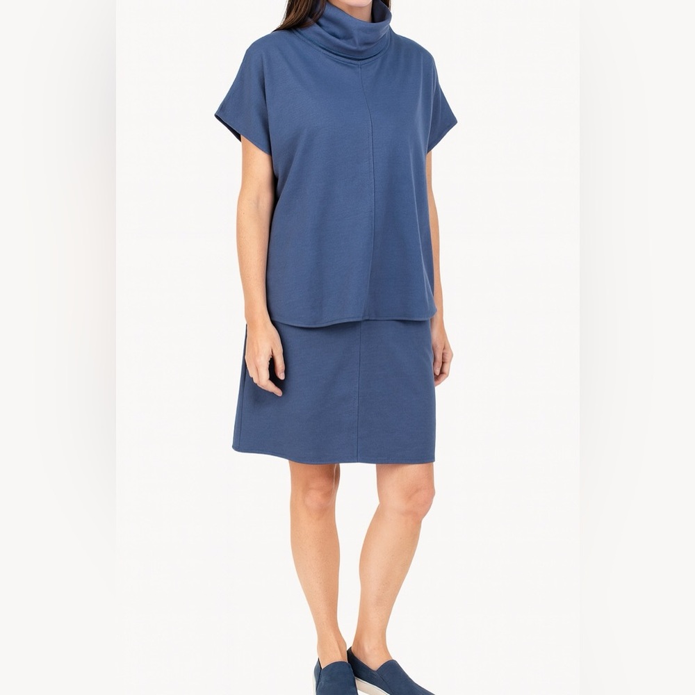 Sundays NYC Turtleneck Dress + Sweatshirt Set